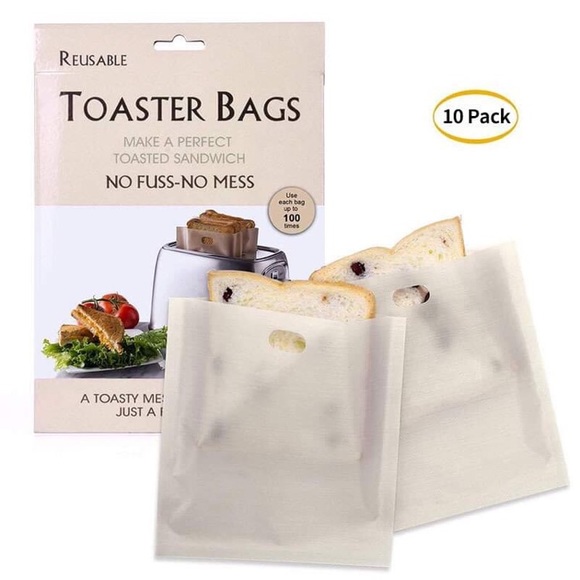 Toaster bags 10 packs - Picture 2 of 6